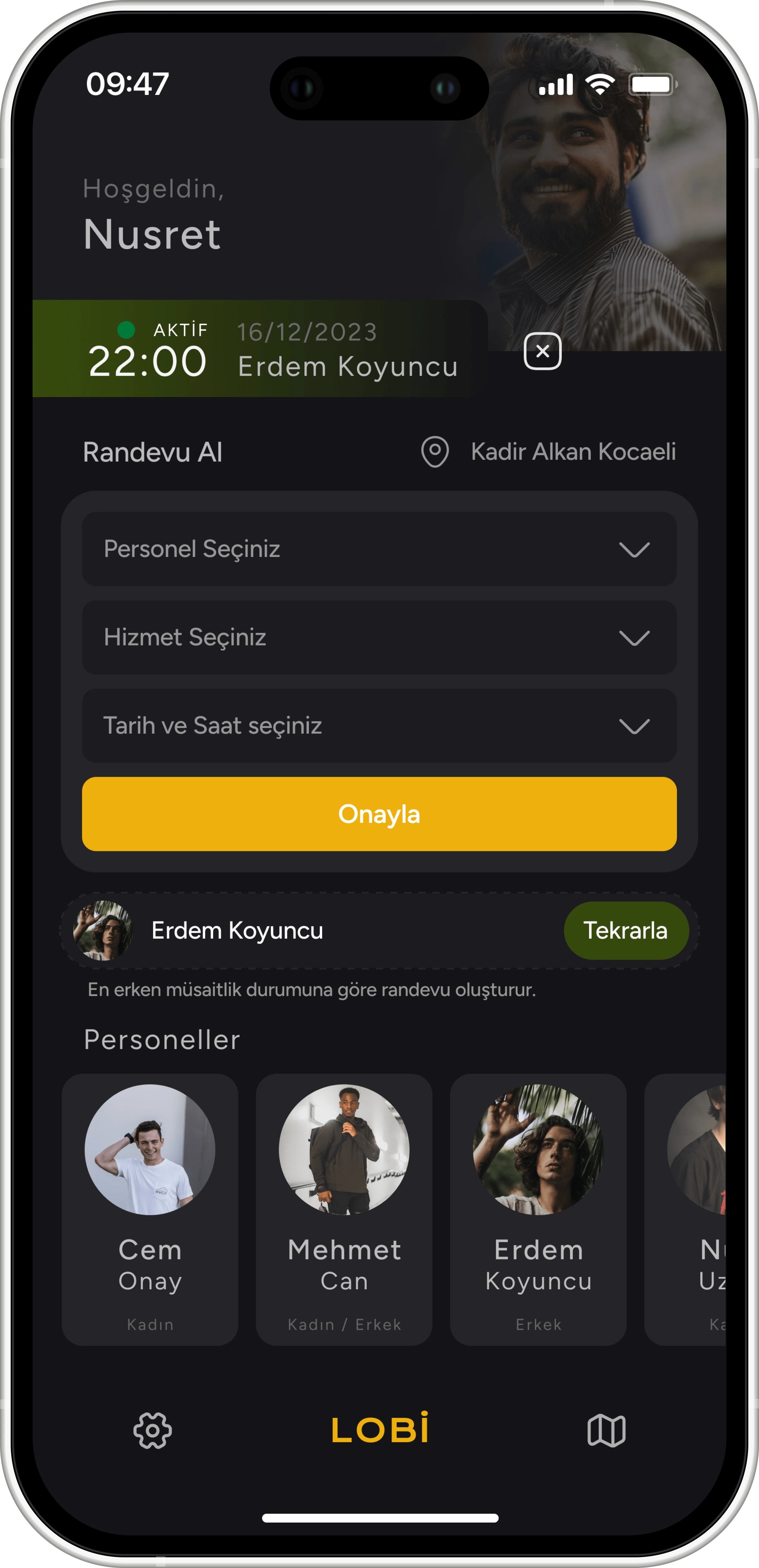Local Hair Salon App