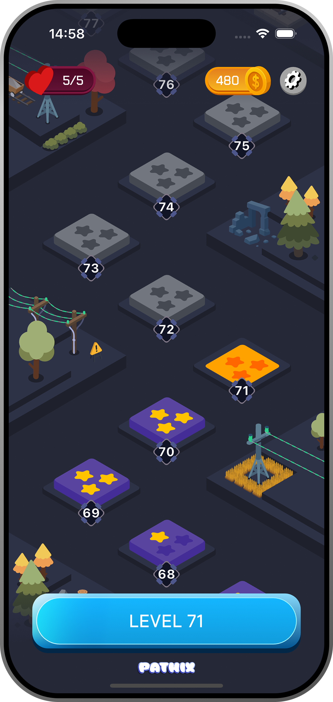 Pathix- Logic Puzzle